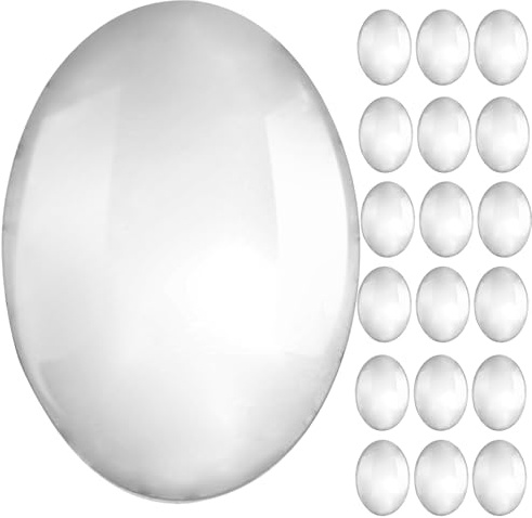 Présentoir à Ongles en Verre Transparent 30 Pièces pour Vernis et Nail Art | Lot de 30, Usage Quotidien ou Tournage, Rendu Précis des Teintes, Support de Présentation pour Motifs