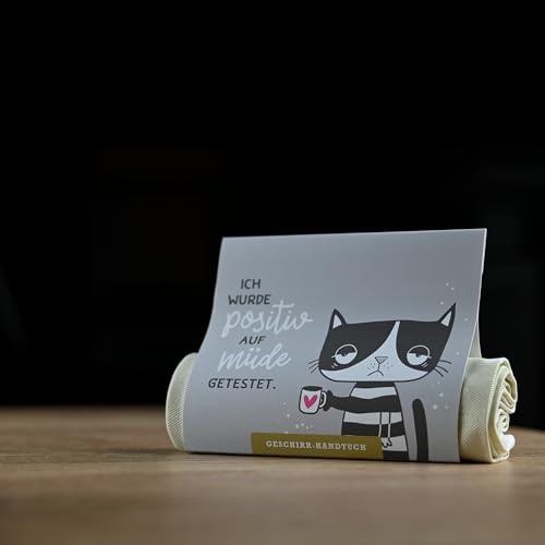HappyLife Geschirrhandtuch Geschirrtuch (Positiv auf müde getestet)