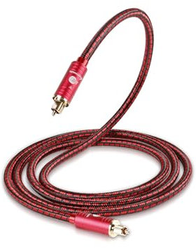 BOAACOUSTIC JIB Cavo Ottico Audio Digitale hifi,Cavi ottici Cavo Ottico Toslink Soundbar alta qualita HIFI per home audio e hi-fi home cinema, tv e video XBO/PS 1m