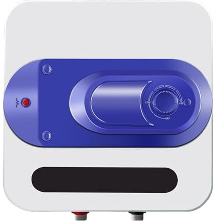 Scaldabagno elettrico di stoccaggio 220V 2000W, scaldabagno elettrico piccolo quadrato 10L/15L/20L/30L adatto per la cucina,B-10L