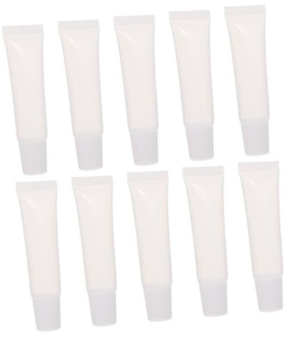 MAGICLULU Tubes De Rouge À Lèvres Vides De 10 Ml Bouchon Polyvalents Pour Les Voyages Quotidiens