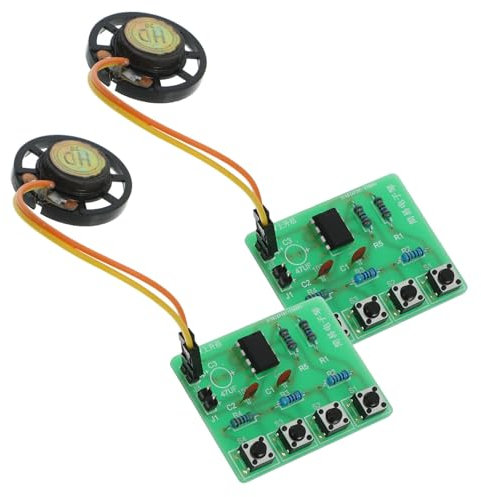 Toyvian 2sätze Lötübungssets Für DIY-Elektronik-projekte Oszillator-lötelemente Mit Lötbausatz Zum Selbermachen Material Für Musik Und Lernprojekte