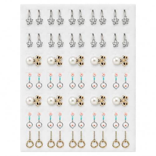 IMIKEYA 3 Stück Schmuckkästchen-Kisseneinlagen Aus Schaumstoff Einlagen Für Schmuckschatulle Ringhalter Schaumstoff Weiß Ohrring-Organizer Für Schmuck Aufbewahrung Und Display