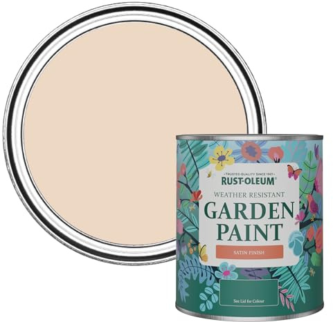 Rust-Oleum Mould Resistant Garden Paint in Satin Finish - Eleanor 750ml