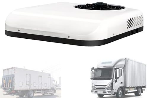 LwiftGal Climatiseur De Toit 12 V/24 V pour Camping-Cars, Chauffage Et Climatisation, Compresseurs sans Balais, Ultra-Silencieux, pour Camions, Camping-Cars, Caravanes, Remorques 24V-Cooling