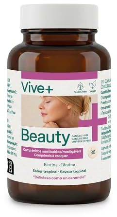 Vive+ Beauty 30 Comprimidos Masticables Sabor Tropical