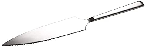 APS Tortenheber „Classic“, Kuchenheber, Küchenhelfer, Patisseriehelfer, hochglanzpoliert, mit einer gezahnten Kante, ergonomisch profilierter Hohl-Griff, 5 x 22,5 cm, 3 cm Höhe