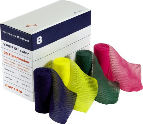 YPSIFIX® color Fixierbinde blau 8 cm x 4 m