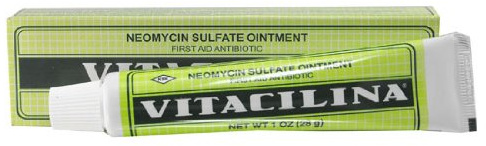 Vitacilina First Aid Antibiotic Ointment 1 Ounce Pack of 2