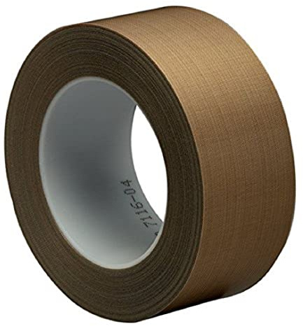 3M Glasgewebeklebeband, 5453, 19,1 mm x 33 m, 0,22 mm, Braun/Transparent (12-er Pack)
