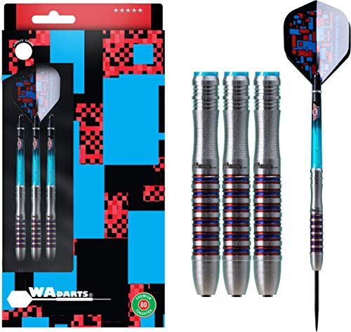 WADARTS Steeldartpfeile Curvy Tungsten 80% Tungsten 22g