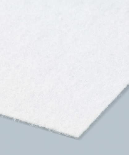 Ehrenkind® Vlies Teppichunterlage | Anti-Rutsch Unterlage | geeignet für Krabbelmatten Made in Germany 180x240cm Weiß