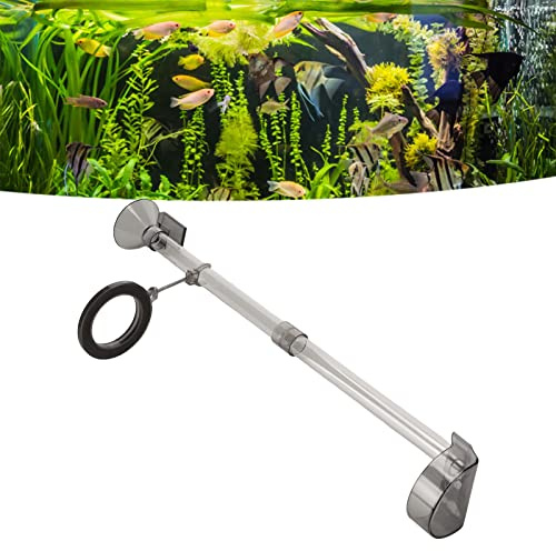 Garnelen Futterrohr, Multifunktionaler Kunststoff Futterring für Garnelen Zusammengebautes Garnelen Futterrohr für Aquarien