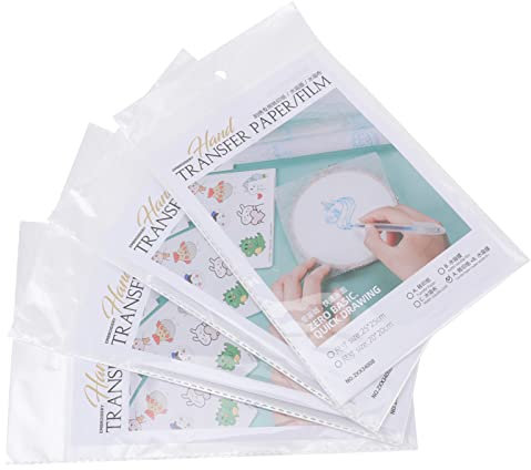 Ciieeo Wasserlöslicher Übertragungsfilm Stabilisator Für Stickerei Transparent Selbstgemacht Stickvlies 16 Stück 25x25cm Für Kleidung Und Kleidungsstücke Handnähen