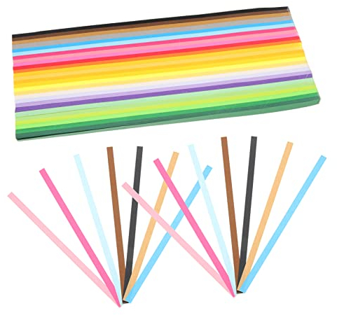 ibasenice 1030blätter Stern Origami Papierstreifen Dekorative Papierkettenanhänger Für Partys Und Feiertage Diy Sternenstreifen Zum Falten Und Basteln