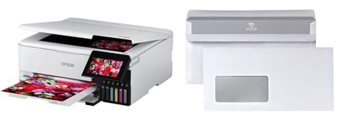 Epson EcoTank ET-8500 3-in-1 Tinten-Multifunktionsgerät & POSTHORN Briefumschlag DIN lang (1000 Stück)