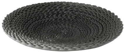 ZKALQECNF Fruteros Frutero de Resina for encimera de Cocina, frutero Tallado Creativo, Plato Redondo de Fruta Negro, Plato Decorativo de Fruta, Centro de Mesa Cesta De Frutas