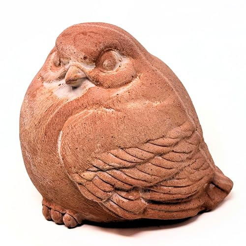 Toocook Animali in terracotta artigianale Arredo giardino Decorazione casa (Passero)