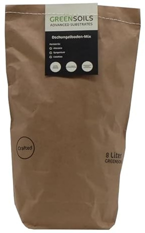 Dschungelboden-Mix | Alocasiaerde | Pfeilblatterde | Elefantenohrerde | Calatheaerde | Korbmarantenerde | Marantaerde| Syngoniumerde | Purpurtute | Torffrei | | Mit Biokohle | 8 Liter