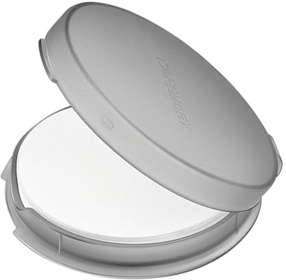 Coffee Filter Holder with Lid for Travel Replacement Part Compatible with Aeropress Original & Go Espresso Maker with Pack of 50 Count 64mm Paper Filters