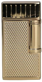 Colibri Julius II Feuerzeug 2er-Softflamme -Gold, unbefüllt