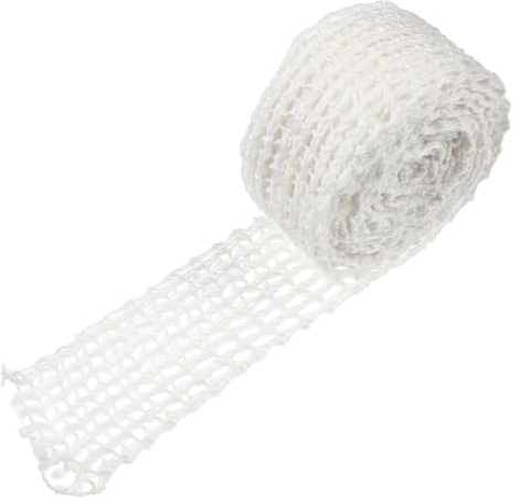 ROMISBABA Elastic Meat Netting Roll for Sausage and Ham Wrapping Kitchen Netting for Roasting Curing and Smoking Pork Beef Poultry Meat Twine Mesh for Butchers and Home Use