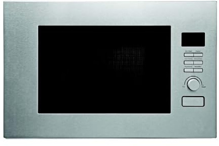 Cookology Essentials 20L Compact Built-in Microwave - Stainless Steel | 700W - 8 Auto Programmes - 5 Power Levels - Defrost - LED Minute Minder - Child Lock
