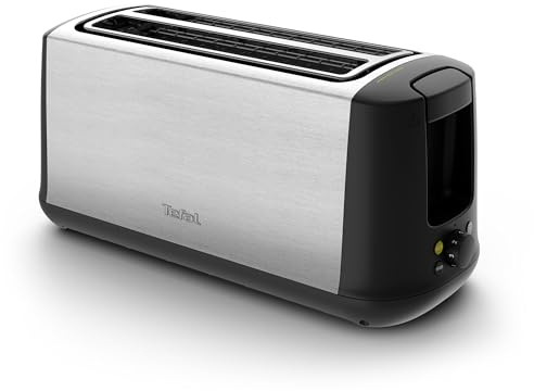 Tefal Subito, Grille-pain 2 fentes, Option de chauffe pour 1 fente, Fentes extra-larges, Levier de surélévation, TL342DE0