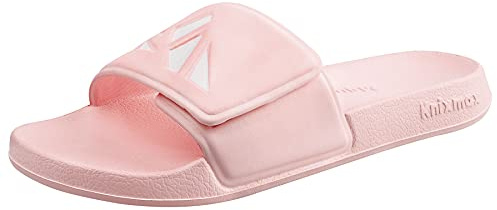 Knixmax Ciabatte Piscina Donna Sandali da Mare Leggero Antiscivolo Pantofole per Spiaggia, Bagno, Doccia, Interni ed Esterni Rosa 42/43EU