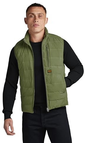 G-Star Men's Foundation Liner Vest, Green (sage D24277-D518-724), L