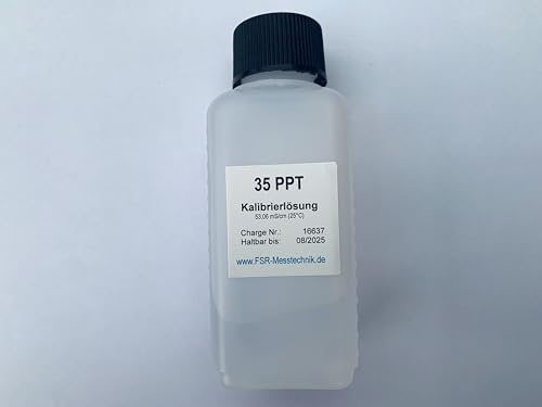 FSRTOP 35 PPT 100 ml Kalibrierlösung Kalibrierflüssigkeit Eichlösung Pufferlösung für Salzwasser Meerwasser Messgeräte