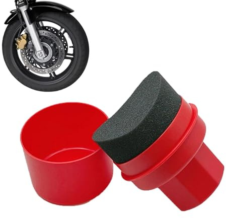 Spugna lucidante per pneumatici, applicatore di cera ad alta densità, strumento multiuso per la pulizia dei veicoli, spazzola morbida per la cura 'auto