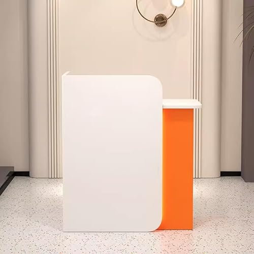 CMYCYDDPLY Rednerpult, Stehtisch, Tragbares Podium, Rezeption for Den Einzelhandel, mit Schubladenaufbewahrung, Offener Kassenschalter, for Den Empfangsraum Im Büro(G)