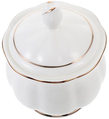 Cabilock Sucrier Céramique Avec Couvercle Pour Cuisine Et Café Pot De Stockage Décoratif Pour Sucre Bonbons Et Épices Bol Hermétique Résistant à Humidité Service Élégant Pour Maison Et Café