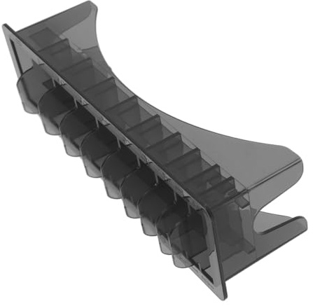 Ipetboom Hair Clipper Storage Box Plastic Rectangular Case for Barber Tools Organizer Slots for Guide Combs Hair Clipper Combs