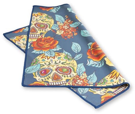 Lens-Aid Premium Design-Mikrofasertuch: 30x30cm groß & fusselfrei mit Motiv | Optikerqualität für Brille, Bildschirm, Kamera-Display, Objektiv, Auto-Scheiben, Handy, Laptop, Monitor, Fernseher