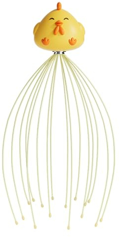Kopfmassage Spinne - Kopfmassage Und Rückenkratzer Verbessert | Ergonomische Haarmassagegerät | Krallen Haar Entspannen Kratzer Für Den Arbeitsstress Nach Dem Shampoo Home Spa Haustierpflege