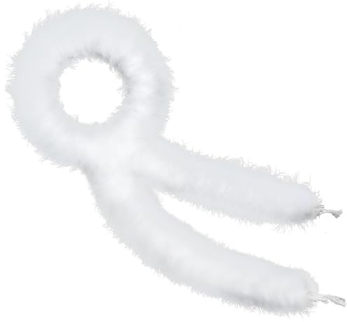 Boa de Plumas, Boas de plumas esponjosas para mujer, Accesorio de Disfraz, Boas Esponjosas Artificiales Decoración, para Mujer Niña fiestas de baile, bodas, Halloween, cosplay, decoración