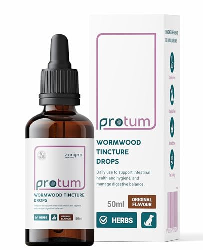 Zanipro Natürliche Wurmkur Hund Tropfen & Katzen 100% pflanzliche – 50 ml