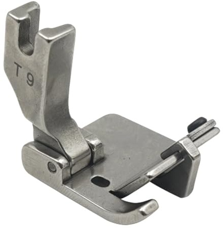 Geavonyg Machine De Couture Universelle Pressoir Foot Plat Car T9 Pressoir Pied pour Toile/Tissu/Cuir Machine De Reliure Accessoire