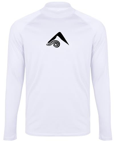 Kanu Surf Boys Platinum Långärmad Rashguard, Vitt, 3 år
