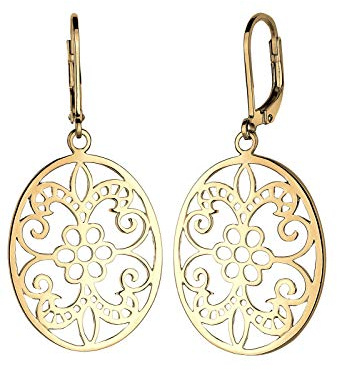 Elli Damen Ohrringe mit Ornament Orientalisch Floral Romantisch in 925 Sterling Silber