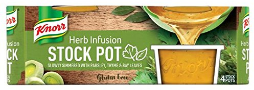 Knorr Lot de 4 pots à infusion pour herbes 28 g