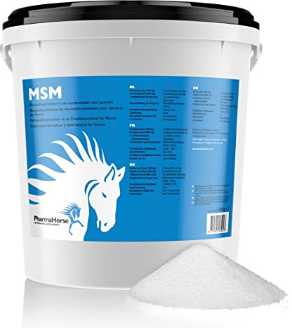 PharmaHorse MSM | Human Grade Quality | 100% frei von Zuckerzusätzen | Hochdosiert | 100% dopingfrei | 5000 Gramm