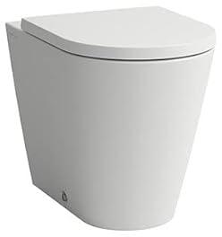 LAUFEN Kartell Stand-WC Tiefspüler, ohne Spülrand, Abgang waagerecht/senkrecht, 370x560x430mm, H8233377570001, Farbe: weiß matt