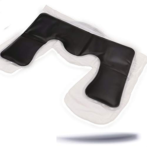 Kerafactum Wärmekissen Schulterkissen Moorkissen für Nacken und Schulter | Moor Kissen für Mikrowelle Wärme aus 100% Naturmoor | Wieder verwendbar Natur Kälte oder Wärmflasche für Erwachsene