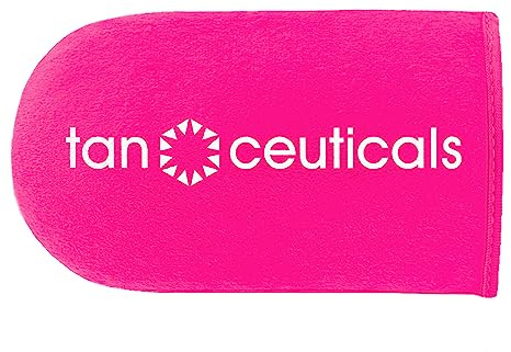 Tanceuticals Self Tanning Mitt - Essential For An Even, Streak-Free Tan - Protects Hands and Palms - For Use With Tanceuticals Award-Winning Self Tanners - Washable Applicator Mitt