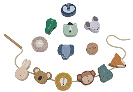 Trixie Baby Perlen aus Holz, Tiere, 1. Alter