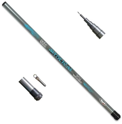 Stipprute Polerute Mystical 300-800cm Carbon Stippe Teleskop-Rute Stippangel Geo-Caching