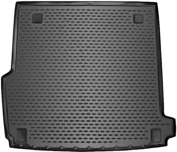 ELMASLINE 3D Gummi Kofferraumwanne für Audi Q7 ab 2015 (4M) 7-Sitzer | Zubehlr Kofferraummatte | Passt Nicht in Plug-In-Hybrid